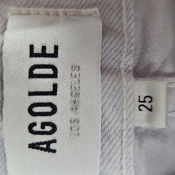 Agolde Classic Womens Wide Leg Denim Jean Size 25 - Picture 2 of 10